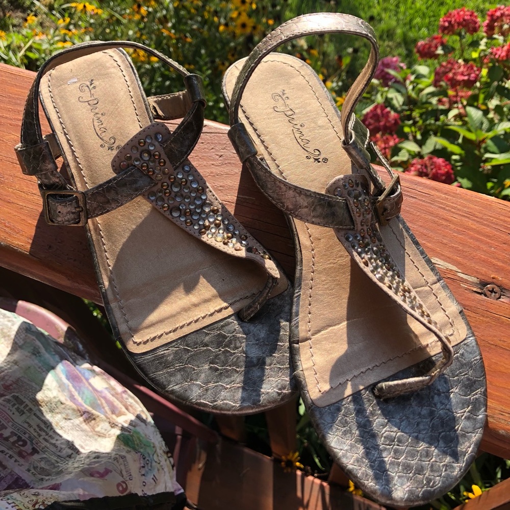 Prima Embellished Sandals size 7.5